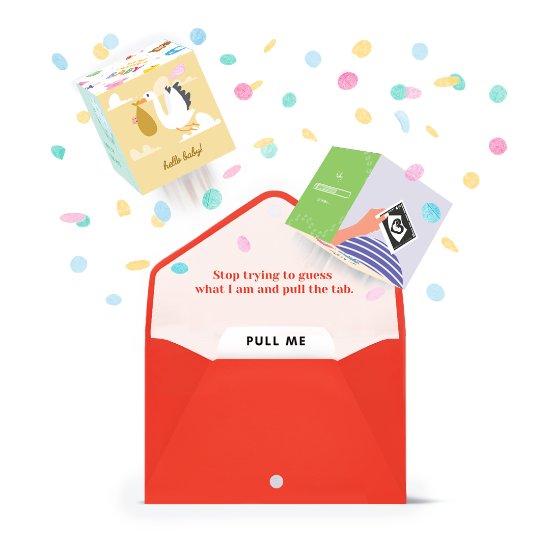 Pregnancy Announcement PopBox